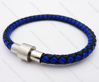 Stainless Steel Leather Bracelets - KJB030031
