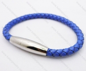 Stainless Steel Leather Bracelets - KJB030033