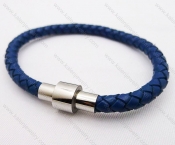 Stainless Steel Leather Bracelets - KJB030034