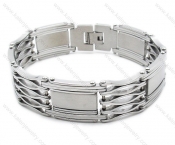 Stainless Steel Stamping Bracelets - KJB140004