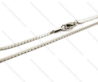 450 × 2mm Stainless Steel Small Chain - KJN150020