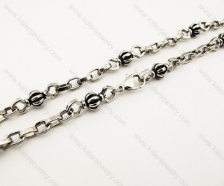 Stainless Steel Casting Necklaces - KJN170006