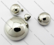 Steel Earrings & Pendant Jewelry Sets - KJS080007