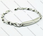 240 × 6mm Cheap Stainless Steel Casting Bracelets - KJB150014