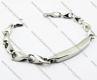 230 × 6mm Cheap Stainless Steel Casting Bracelets Wholesale - KJB150016