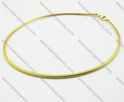Stainless Steel Small Cable Chain - KJN200062