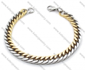 Stainless Steel Gold Plating Bracelet - KJB200055