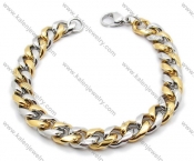 Stainless Steel Gold Plating Bracelets - KJB200060