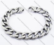Stainless Steel Biker Bracelet For Men - KJB200078