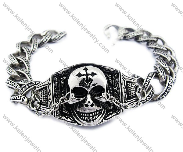 Nose Chain Skull Bracelet - KJB200085