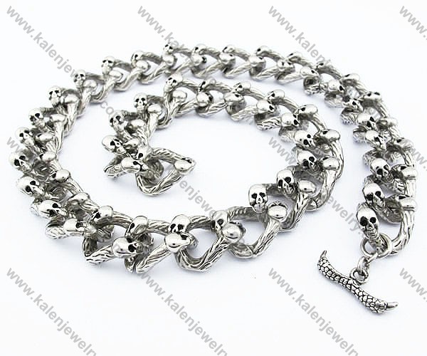 the same style skull necklace