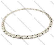 Stainless Steel Magnetic Necklaces - KJN250003