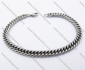 215×5mm Stainless Steel Bracelets - KJB100044