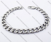 215×7mm Stainless Steel Bracelets - KJB100046
