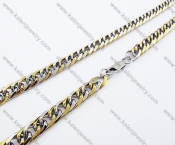 600×8mm Stainless Steel Necklace - KJN100021