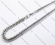 550×4mm Stainless Steel Necklaces - KJN100028