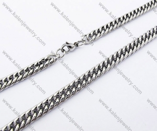 550×4mm Stainless Steel Necklaces - KJN100029