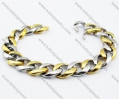 Stainless Steel Gold Plating Bracelet - KJB200106