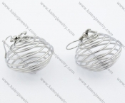 Stainless Steel Line Earrings - KJE050816