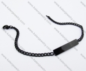 Stainless Steel Stamping Bracelets - KJB150036