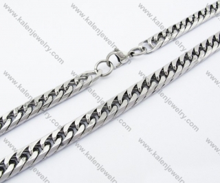 550×10mm Stainless Steel Stamping Necklaces - KJN150137