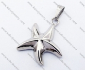 Stainless Steel Starfish Pendant - KJP330001