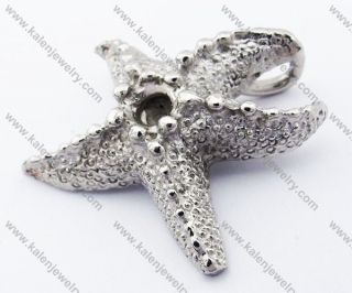 Stainless Steel Starfish Pendant - KJP330003