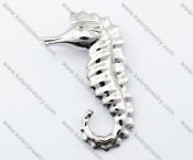Stainless Steel Hippocampus Pendant - KJP330013