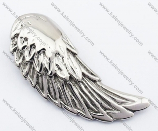Stainless Steel Angel Wing Pendant - KJP330049