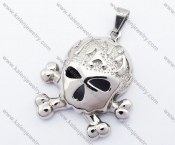 Stainless Steel Skull Pendant - KJP330059