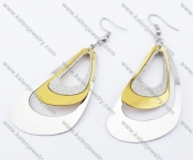 Gold Plating Earrings KJE130001
