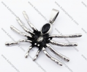 Stainless Steel Spider Pendant - KJP170147