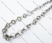 Stainless Steel Stamping Necklaces - KJN070028
