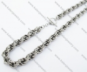 Stainless Steel Stamping Necklaces - KJN070032