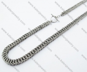 Stainless Steel Stamping Necklaces - KJN070034