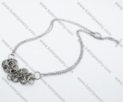 Stainless Steel Stamping Necklaces - KJN070036