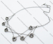 Stainless Steel Stamping Necklaces - KJN070037