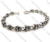 Stainless Steel Skull Bracelets - KJB170011
