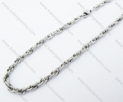 Stainless Steel Stamping Necklaces - KJN150143