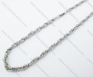 610×6mm Stainless Steel Stamping Necklaces - KJN150144