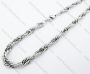Stainless Steel Stamping Necklaces - KJN150145