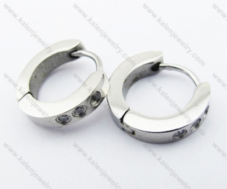 Stainless Steel Cutting Earring - KJE050874
