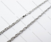 Stainless Steel Stamping Necklace - KJN150160