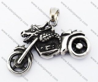 Dragon Motorcycle Biker Jewelry Pendant - KJP090427
