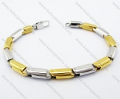 Stainless Steel Gold Plating Bracelet - KJB100076