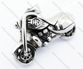 Stainless Steel Motorcycle Pendant - KJP170184