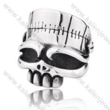 Stainless Steel Skull Ring - KJR350127