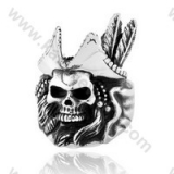 Stainless Steel Pirates of the Caribbean Ring - KJR350132