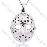 Friday The 13th Series Stainless Steel Jason Mask Pendant - KJP350057