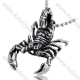 Stainless Steel Scorpion Pendant - KJP350079